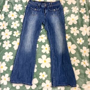 Aeropostale Flare Blue Jeans